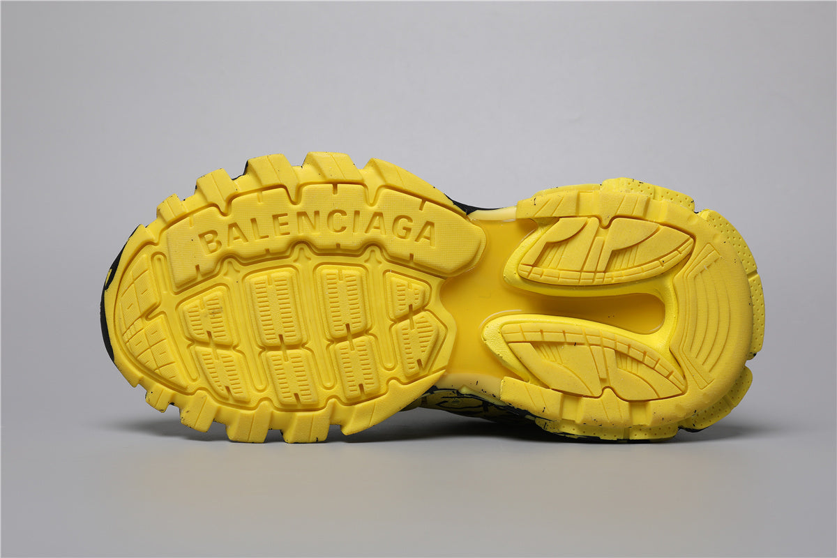 Balenciaga 2030-35 Black & Yellow Graffiti