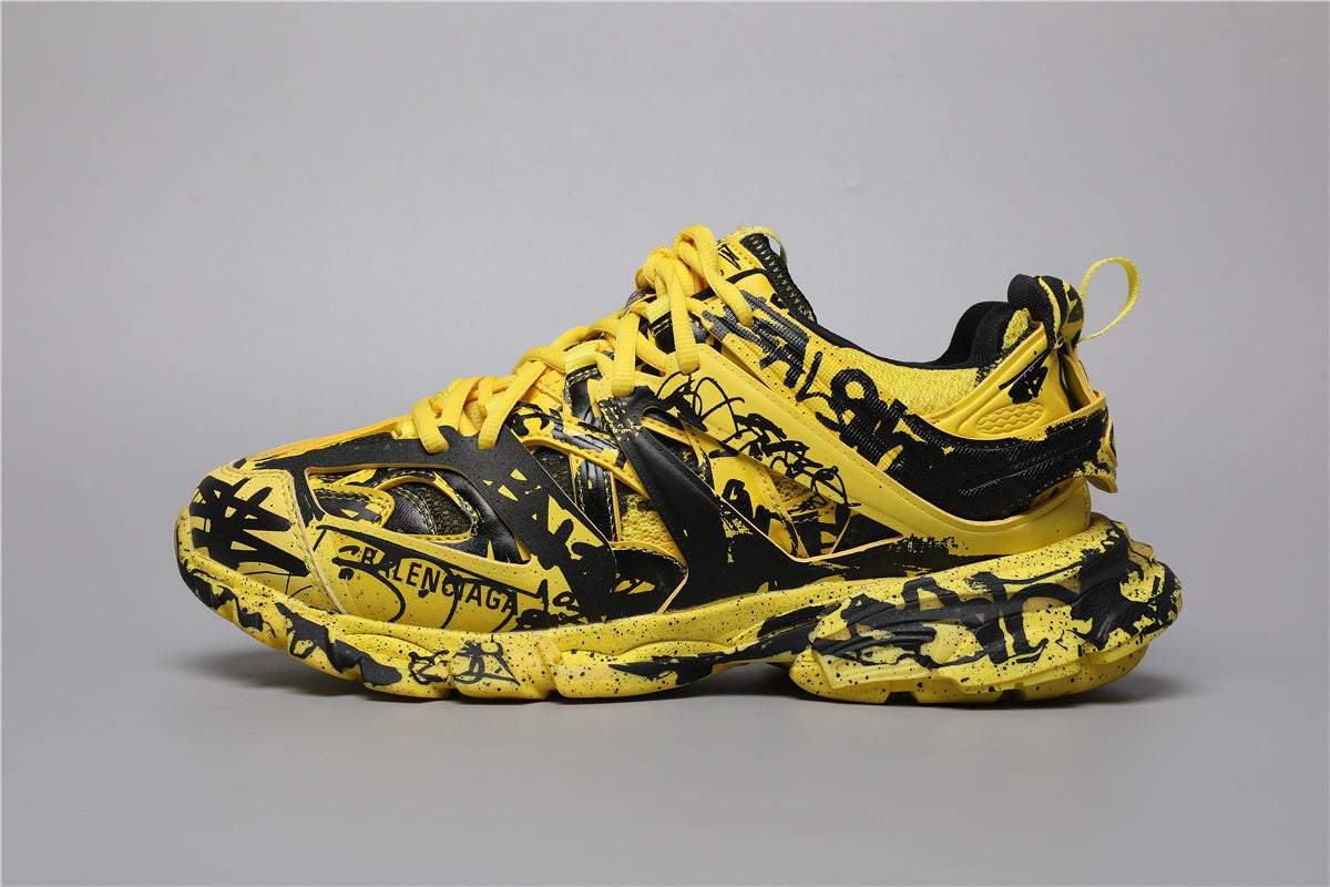 Balenciaga 2030-35 Black & Yellow Graffiti