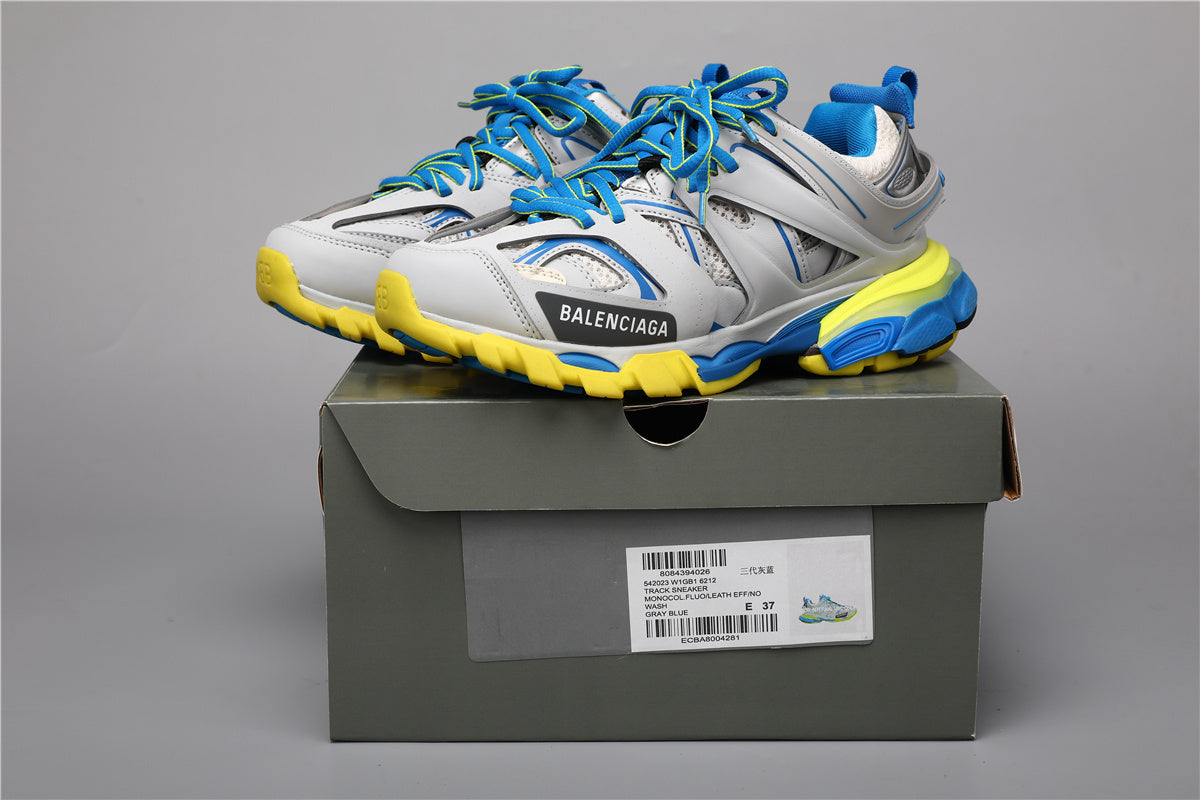 Balenciaga 2030 - Gris Yellow/Blue