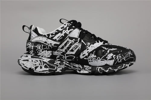 Balenciaga 2030-34 Black & White Graffiti