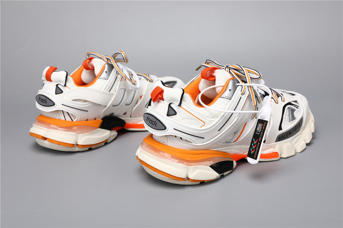 Balenciaga 2030-4 White & Orange