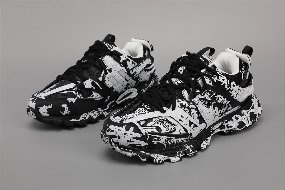Balenciaga 2030-34 Black & White Graffiti