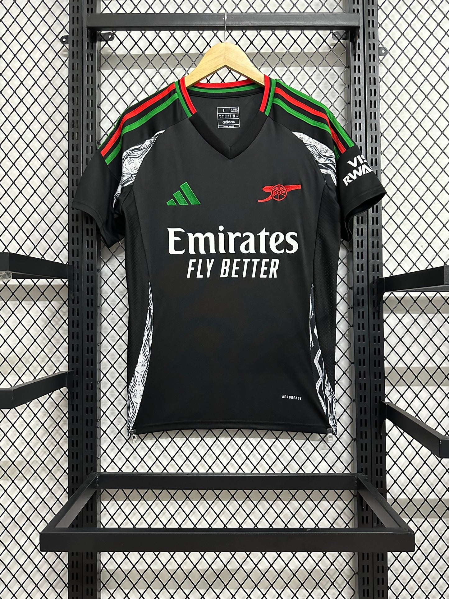 Arsenal Third Kit 2024/25 – Black Edition