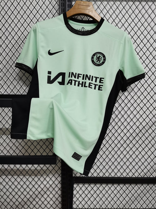 Chelsea Third Kit 2024/25 – Mint & Black Edition