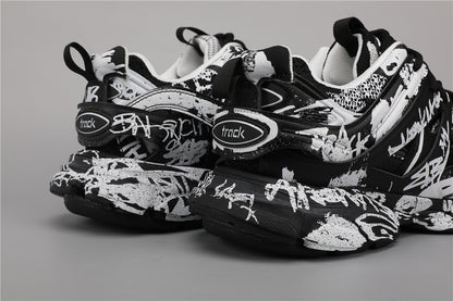 Balenciaga 2030-34 Black & White Graffiti