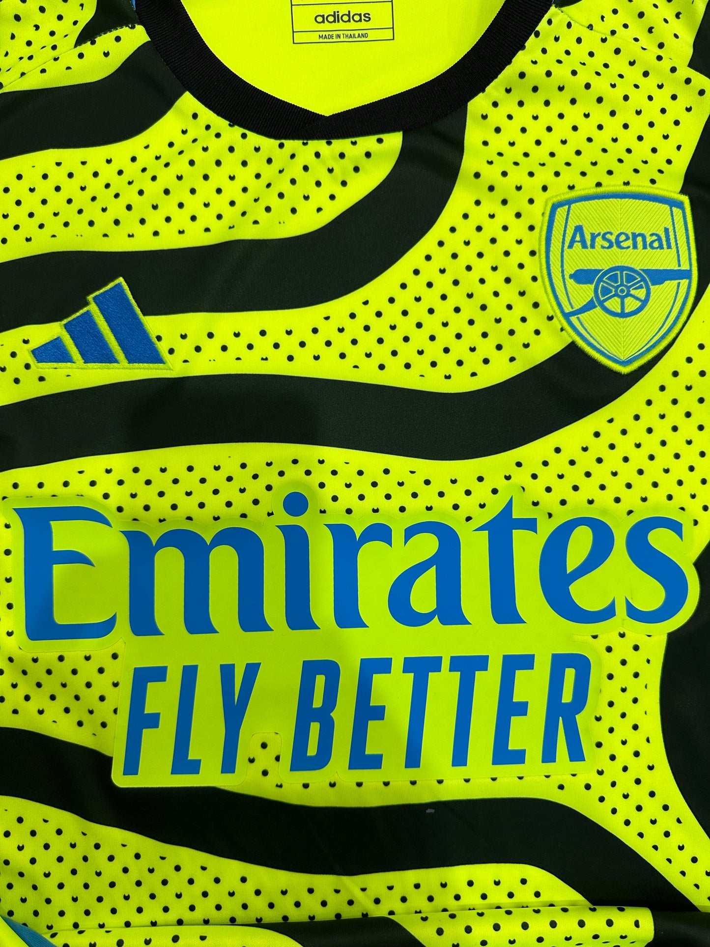 Arsenal Third Kit 2023/24 – Neon Shock Edition