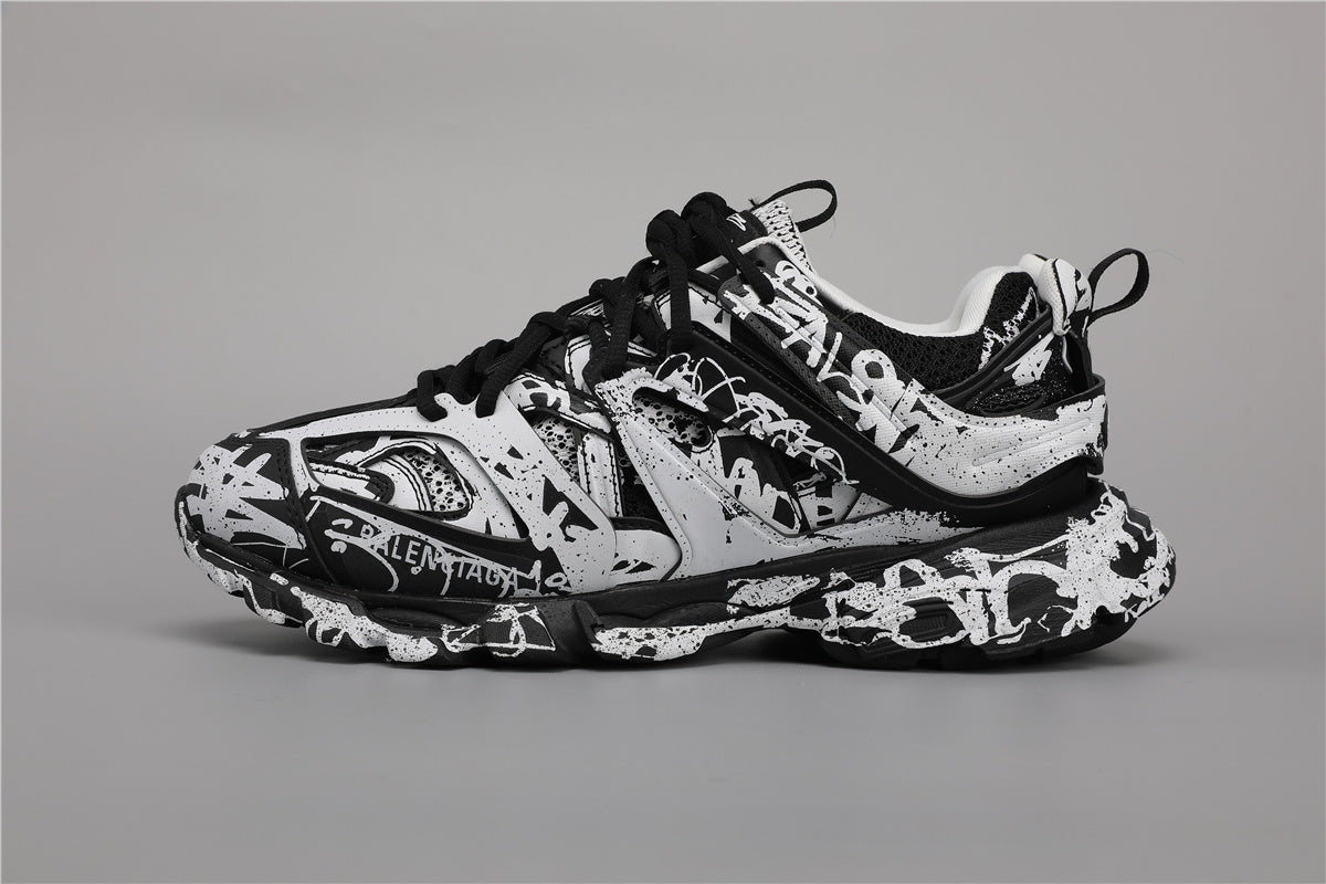 Balenciaga 2030-34 Black & White Graffiti