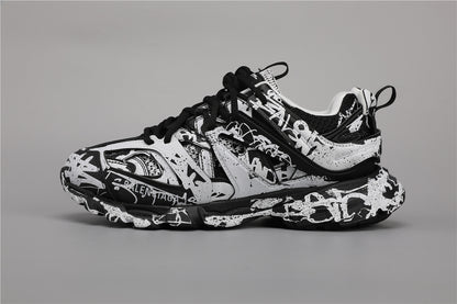 Balenciaga 2030-34 Black & White Graffiti
