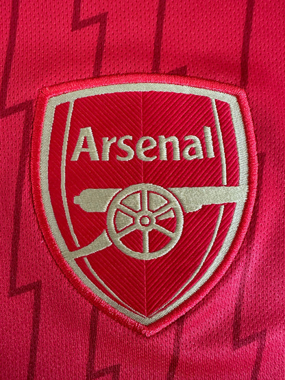 Arsenal Home Kit 2023/24 – Red & Gold Edition