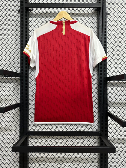 Arsenal Home Kit 2023/24 – Red & Gold Edition
