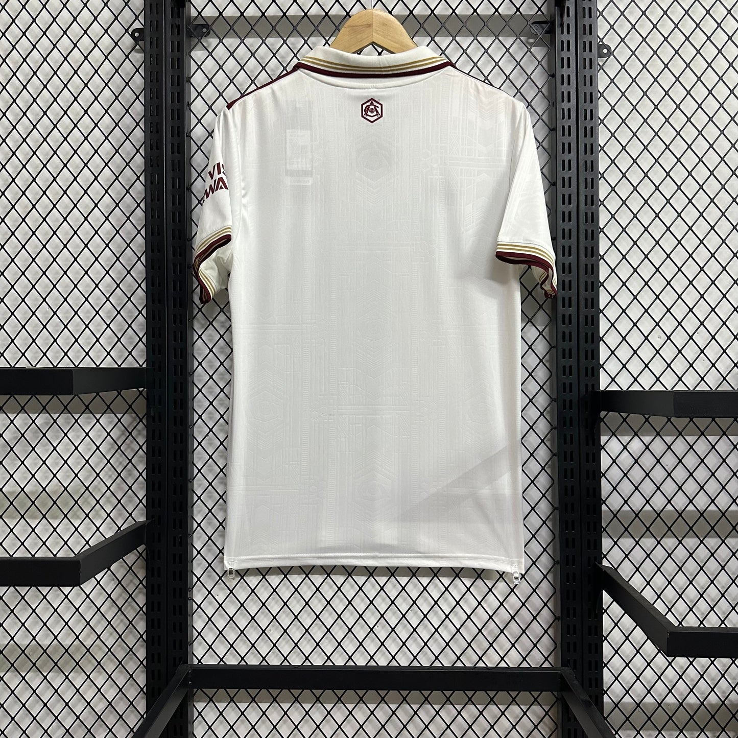 Arsenal Retro Home Kit – White & Maroon Edition