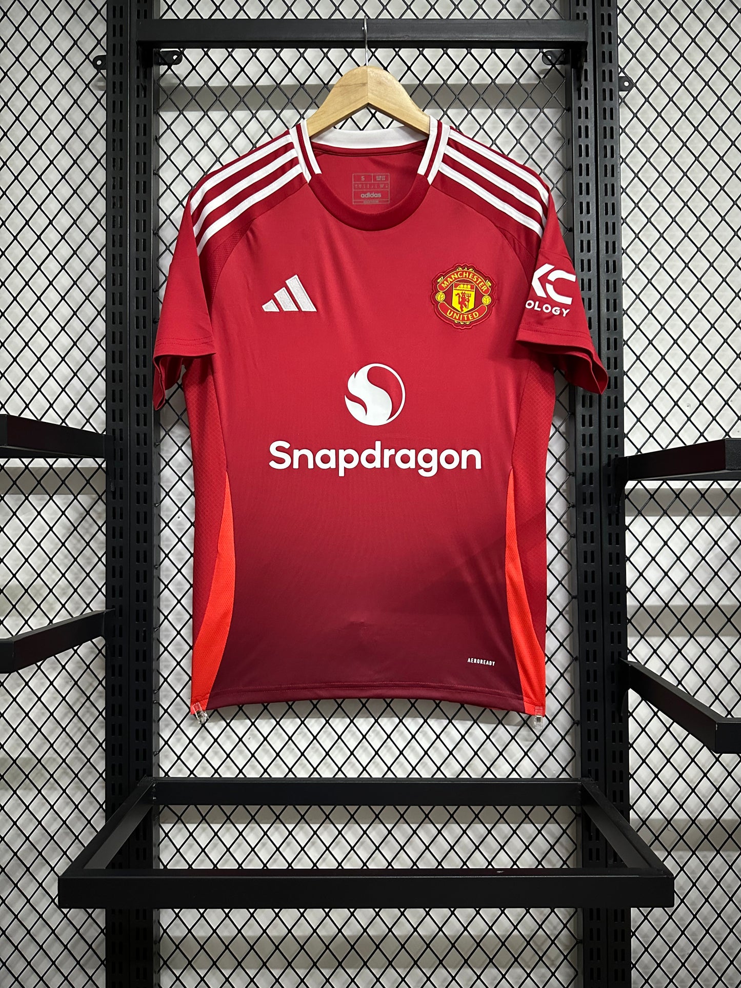 Manchester United Home Kit 2023/24 – Red & Orange Edition