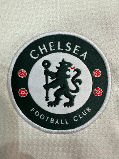 Chelsea Away Kit 2024/25 – White & Stripe Edition
