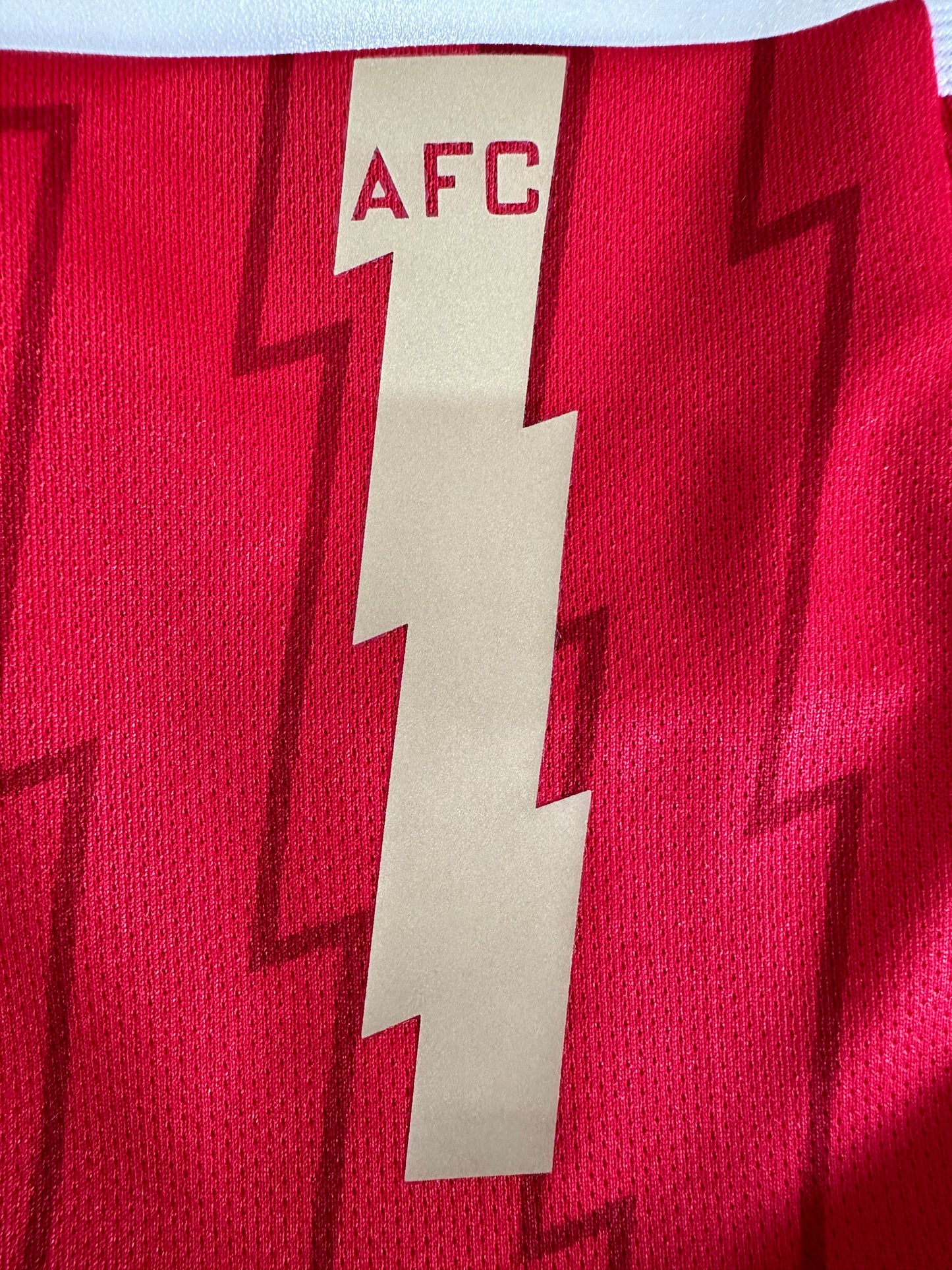 Arsenal Home Kit 2023/24 – Red & Gold Edition