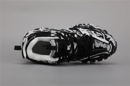 Balenciaga 2030-34 Black & White Graffiti